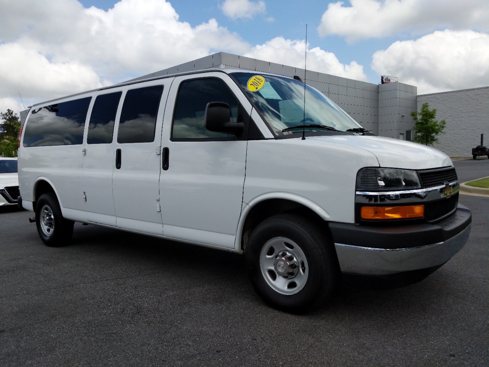 Pre-Owned 2018 Chevrolet Express 3500 LT Extended Passenger Van for ...